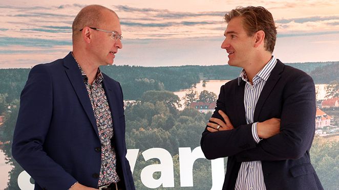 Gunnar Eikeland och Christian Guttman