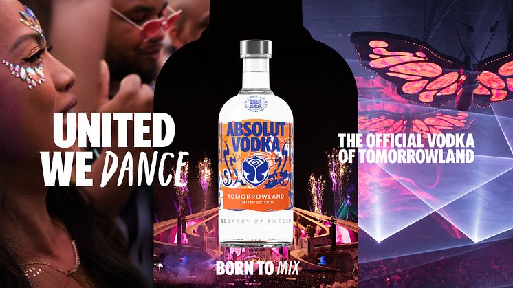 United We Dance - die neue ABSOLUT x Tomorrowland Limited Edition
