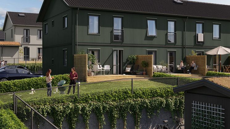 Brf Fornängen_bakgård