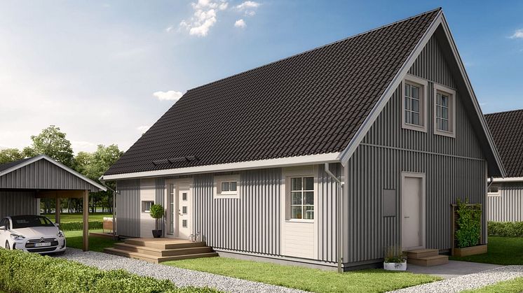 Kv Havsudden - 3D-bild av framsidan