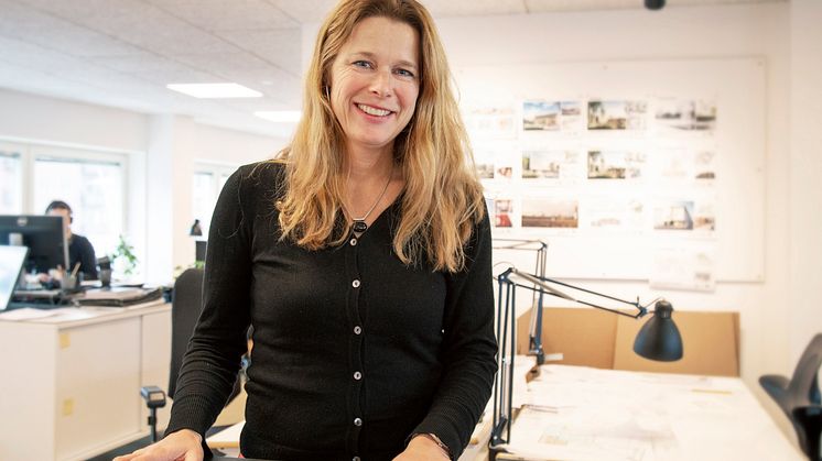 Matilde Unge, hållbarhetsstrateg på Liljewall arkitekter