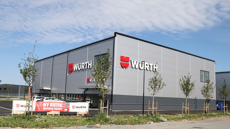 Würth öppnar ny butik i Uppsala