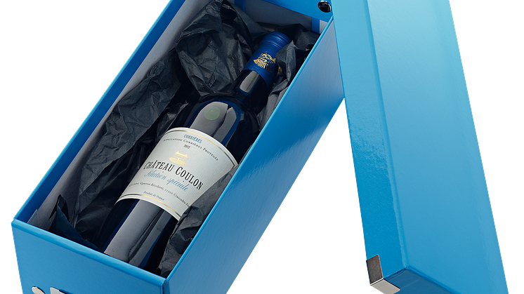 Leitz Click & Store som gaveeske til vin