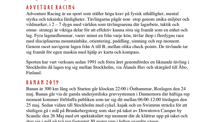 Nordic Islands Adventure Race äter Ironman till frukost
