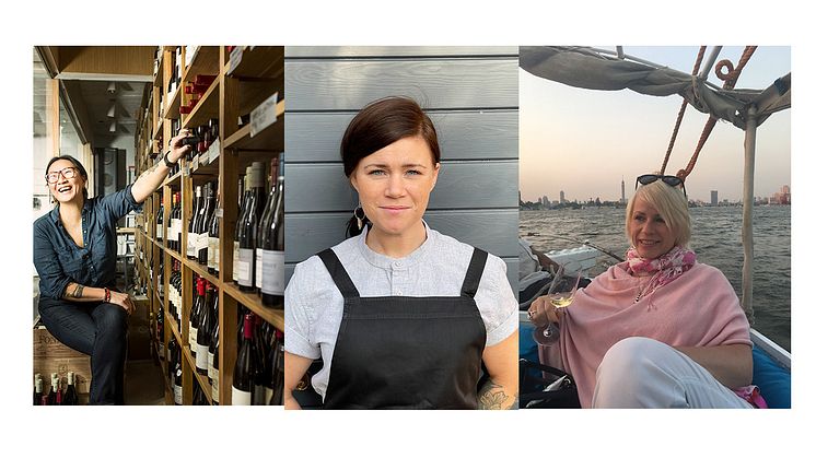 Emelie Svensson, Elvira Lindqvist och Elisabeth Engelsen Ellqvist. 