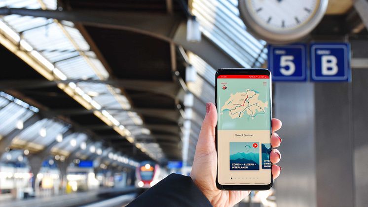 Grand Train Tour App © Swiss Travel System AG