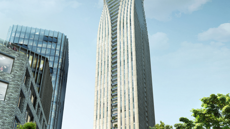 Arkitekttävling Karlavagnstornet - Tävlingsbidrag nr 4