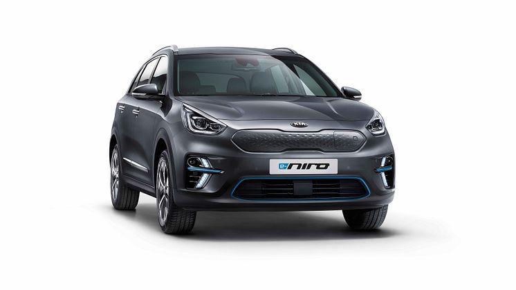 Nul-emissions-crossoveren e-Niro kombinerer elektrisk drift med god plads og praktiske egenskaber