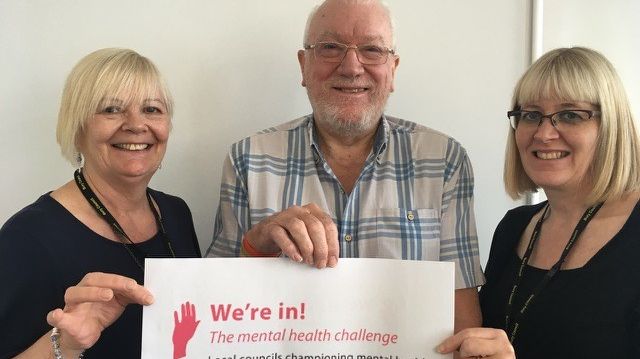 Council signs up to the UK mental health challenge