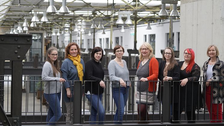 Am 20. April 2023 trafen sich die Familienbeauftragten der Brandenburger Hochschulen zum Austausch auf dem Campus der TH Wildau. Bild: © Mike Lange/TH Wildau