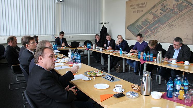 Landtagsabgeordnete der Regierungsfraktionen informierten sich über „Wildauer Weg der dualen Ausbildung“