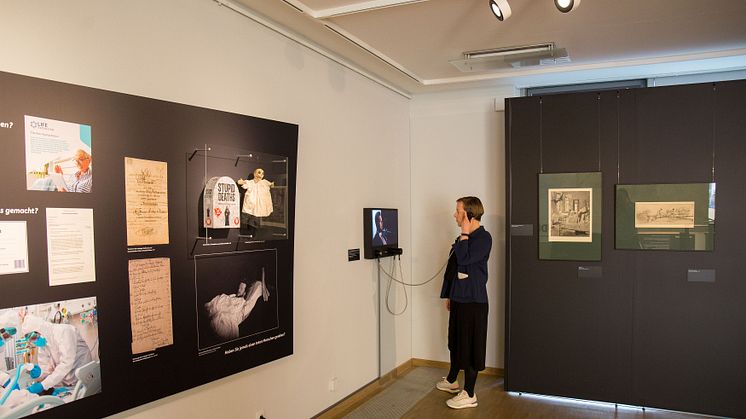 Ausstellung "R.I.P. - Die letzte Adresse" im Stadtgeschichtlichen Museum Leipzig - Foto: Elli Flint 