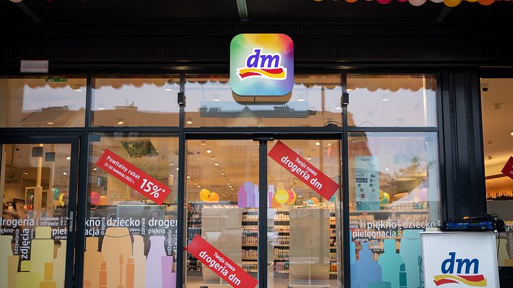 Der erste dm-Markt in Polen wurde in Breslau eröffnet.