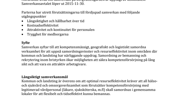 Avsiktsförklaring