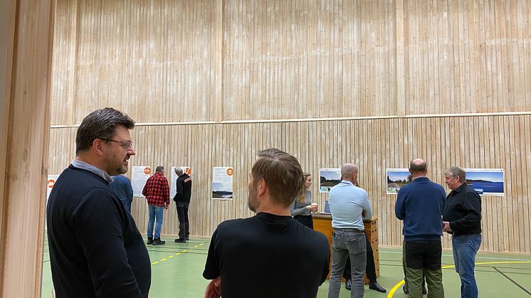 Nu har vi  samråd för vår planerade vindpark, belägen vid Rajastrand i Dorotea kommun.