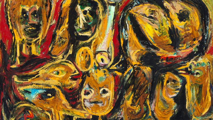 Asger Jorn: Fantasi dyr, 1952.