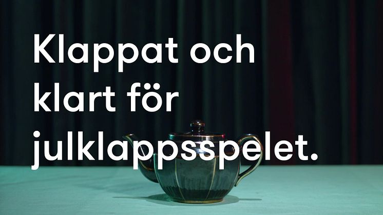 Klappat och klart för julklappspelet