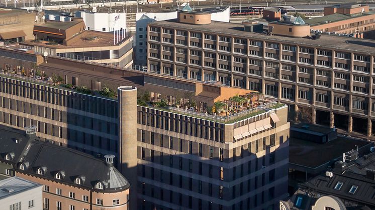 Modern arbetsplats som inbjuder till ökad interaktion mellan Groth & Co och deras uppdragsgivare
