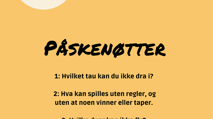 Paskenotter del 1
