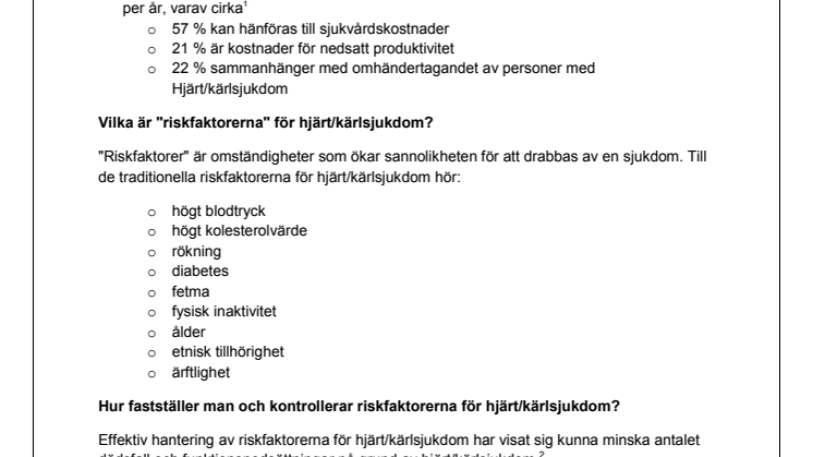 Faktamaterial EURIKA-studien