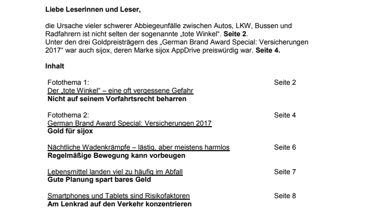 Tipps und Themen 6-2017