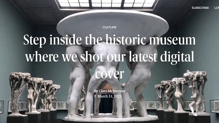 Vogue. Step inside the historic museum ..Vigeland