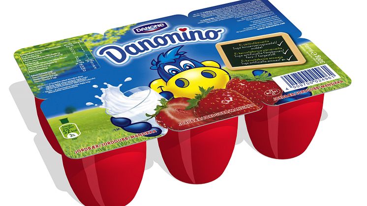 Danonino Jordgubb