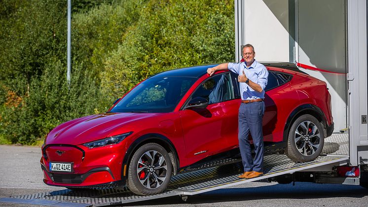 Ford Mustang Mach-E  preproduksjonsbil, Norge, Sommeren 2020