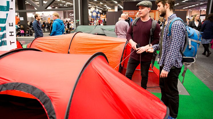 Tältby på Nordic Outdoor