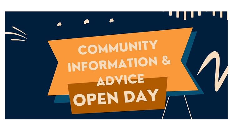 Community Information and Advice Open Day invitation