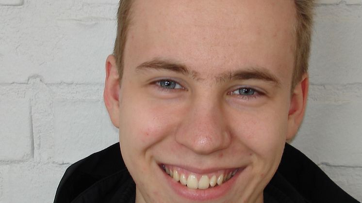 Sebastian Wahlberg, Uppsala, finalist i "SM för unga plåtslagare 2013".