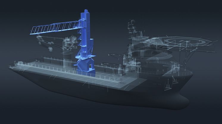 KONGSBERG’s highly innovative integrated Walk-to-Work system will be installed on Olympic Orion 