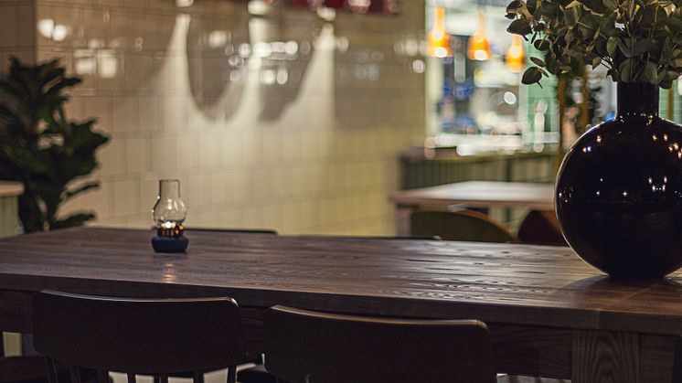 Lobby/restaurang på BW Plus Hus 57 i Ängelholm