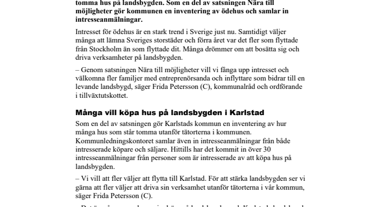 Pressmeddelande Nära till möjligheter.pdf