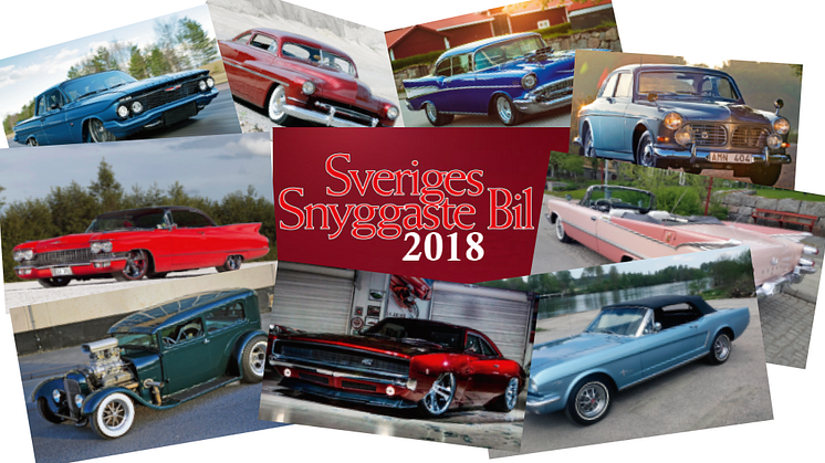 Vem vinner titeln Sveriges snyggaste bil 2018?