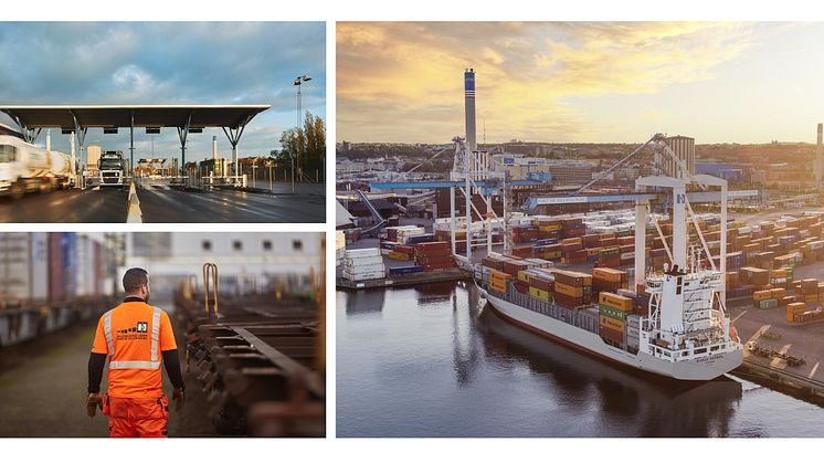 Helsingborgs Hamn är verksam på många områden inom logistikkedjan - sjö, järnväg och väg