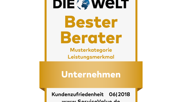 Guter Rat zahlt sich aus: Deutschlands beste Berater gekürt 