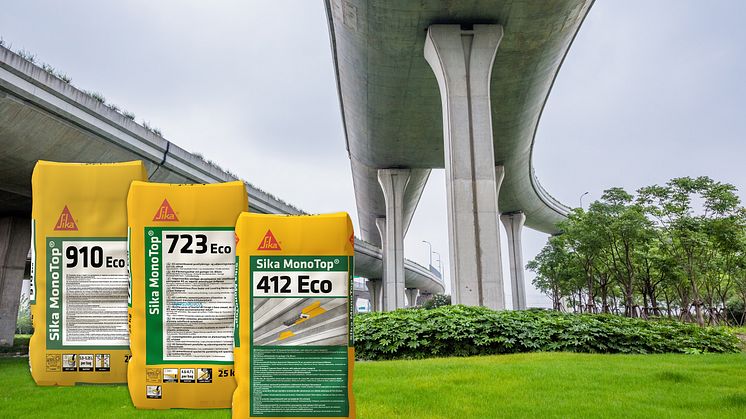 Mindre miljöpåverkan med Sikas nya Eco-familj