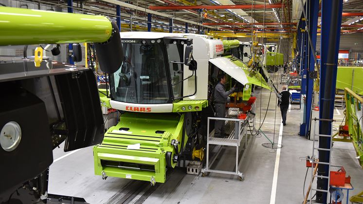 LEXION production in Harsewinkel