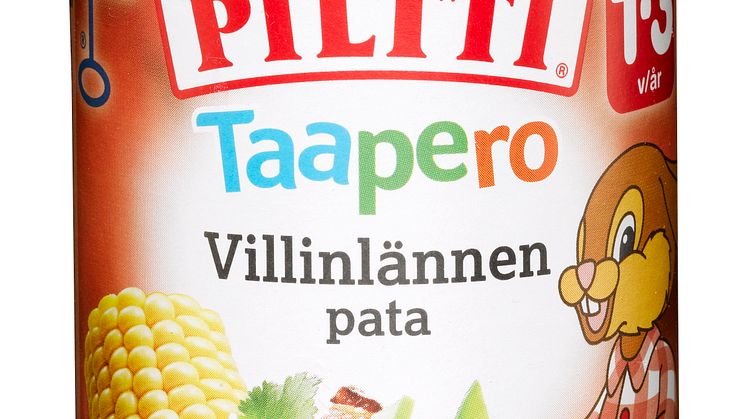 Piltti Taapero Villinlännen pata 250 g, 1–3-vuotiaille