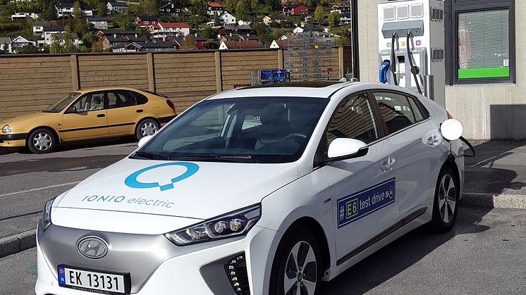 # E6 test drive IONIQ