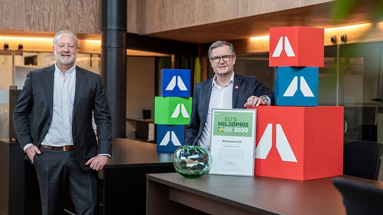 ROCKWOOL vinder EU's miljøpris 2020 for bæredygtige processer - uddelt 1. marts 2021