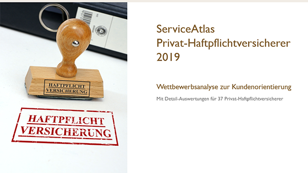 Kundenorientierung bei Privat-Haftpflichtversicherern