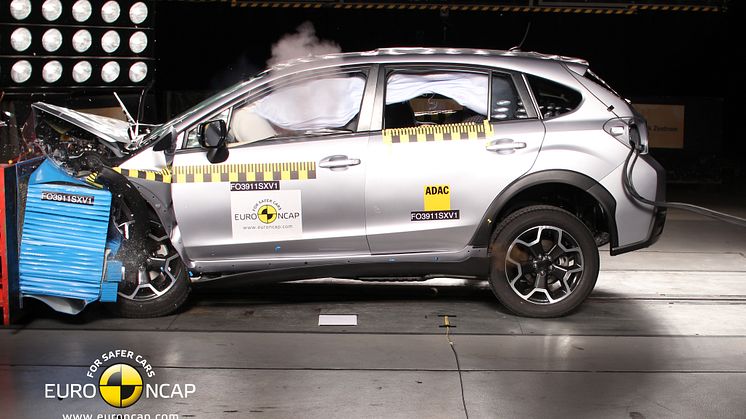 Toppbetyg till Subaru XV i Euro NCAP