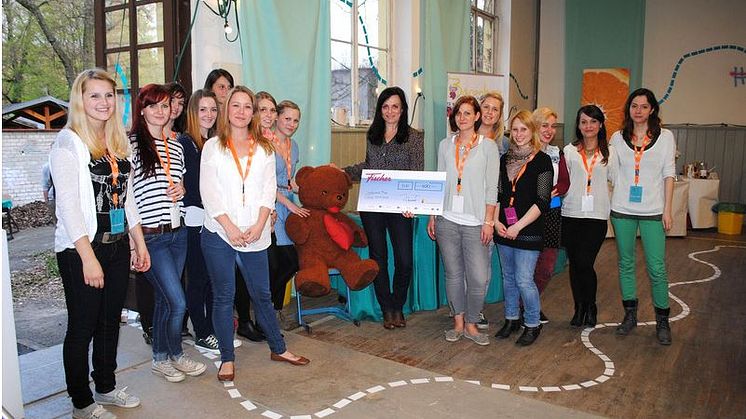 Berufsschüler organisieren erfolgreiche Benefizveranstaltung