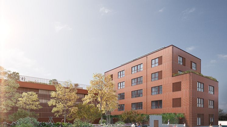 Västra hamnen. Vy från Masttorget