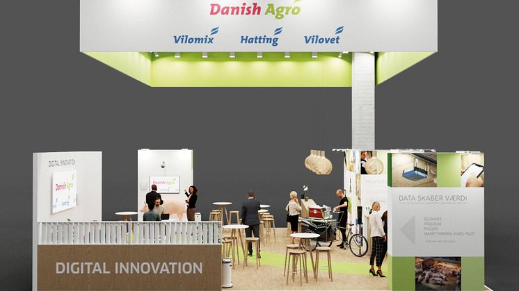 Danish Agro koncernens stand_NutriFair_2024_Skitse