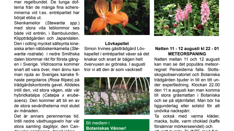 Botaniskas nyhetsbrev