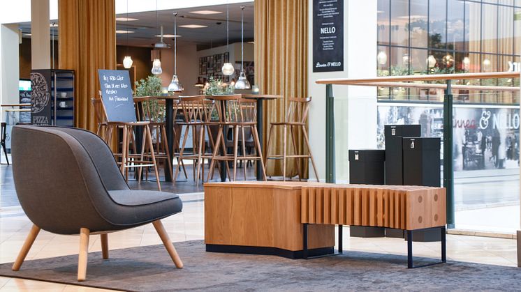 Kungsmässan, interiör loungemöbler