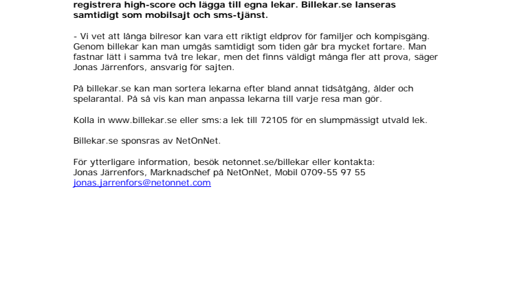 Variera spelandet med billekar